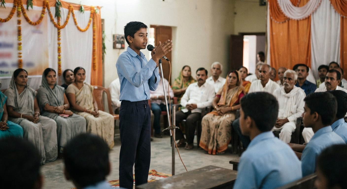 katihar mein terapanth yuvak parishad dwara bhashan pratiyogita aayojit