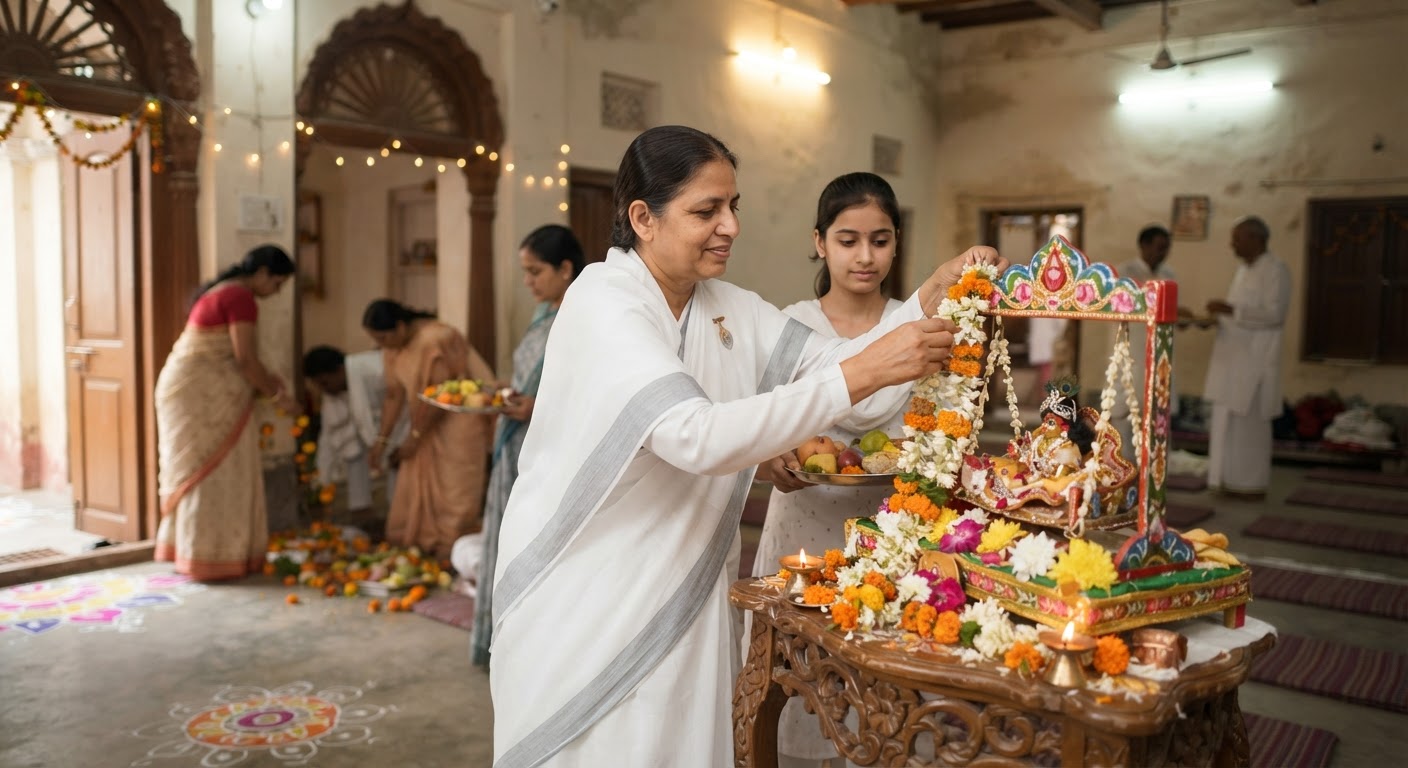 हवेली खड़गपुर में कल मनेगी श्रीकृष्ण जन्माष्टमी, जान अपरमपार भव्य तैयारियां