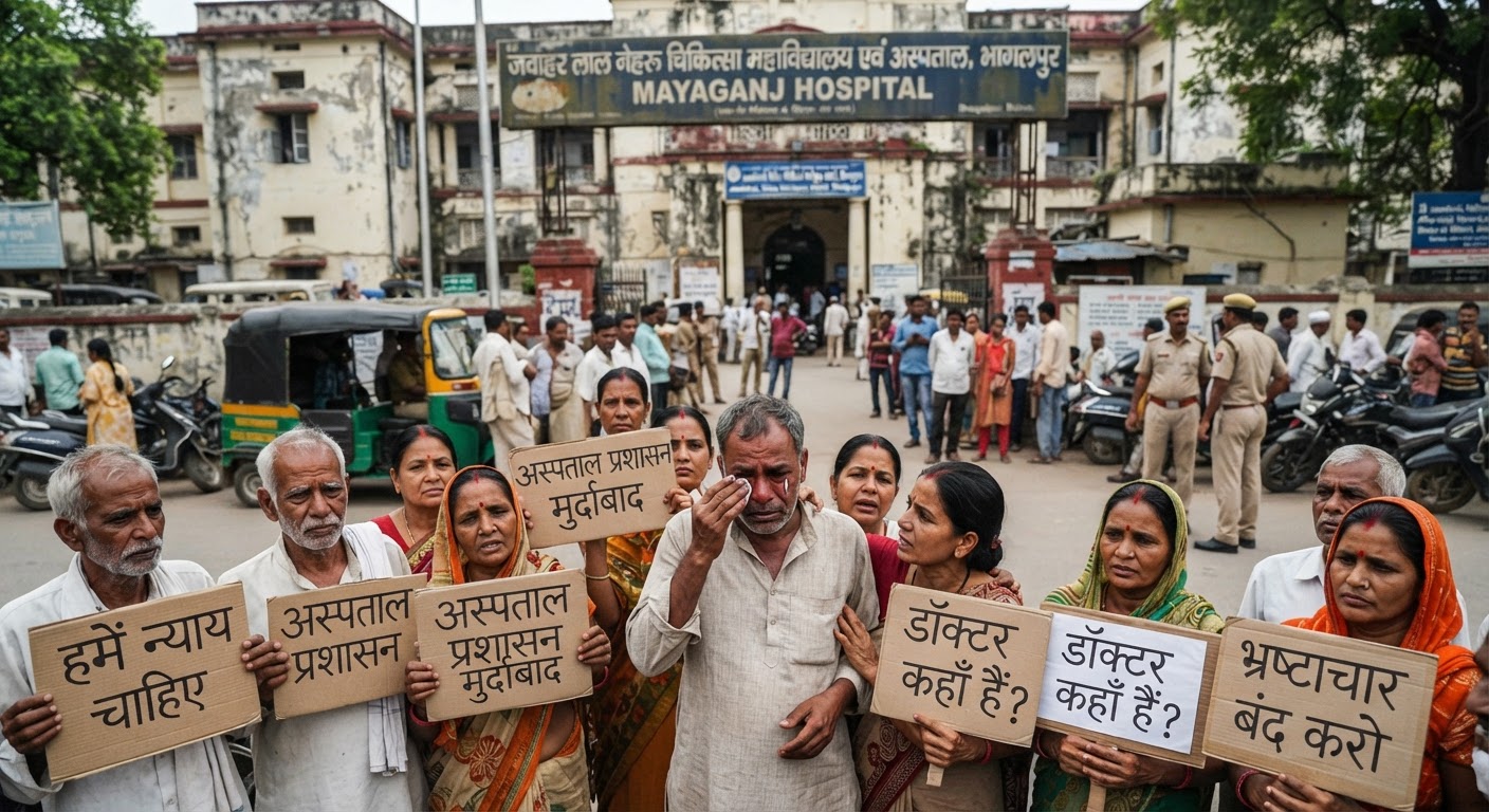 मायागंज अस्पताल में सीनियर डॉक्टरों की अनुपस्थिति पर बुलाई गई आपातकालीन बैठक