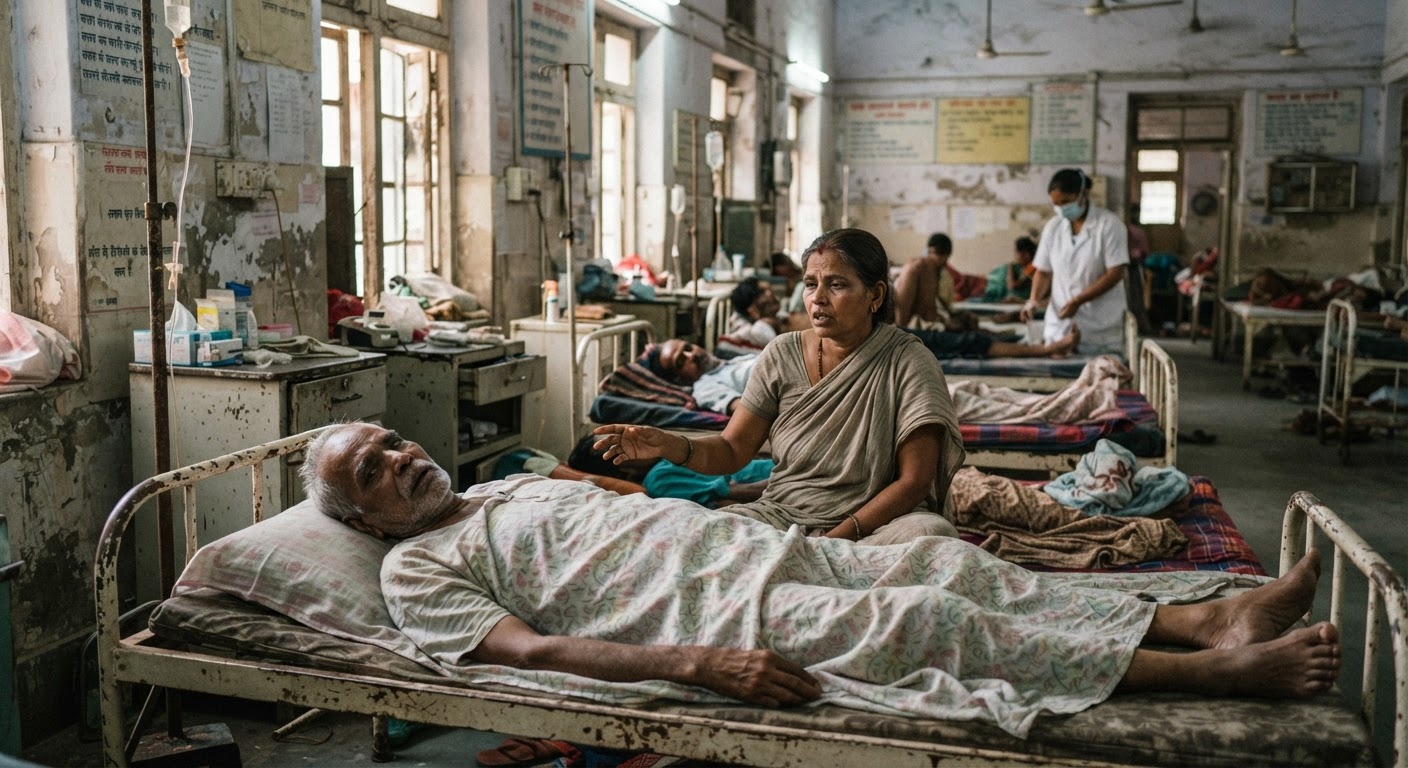 मायागंज अस्पताल की लापरवाही पर कांग्रेस ने दी भूख हड़ताल की बड़ी चेतावनी