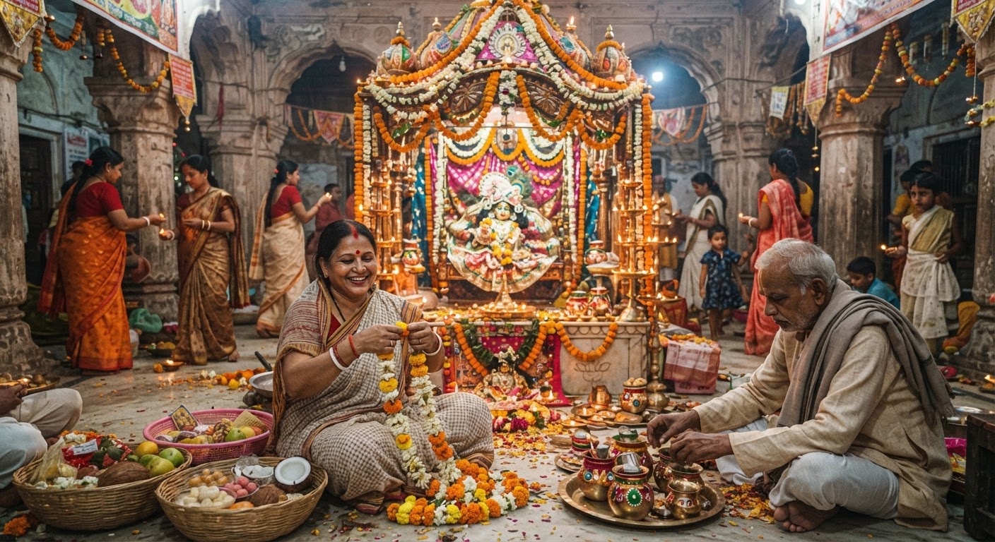 श-कीजिए कृष्ण जन्मोत्सव! भागलपुर में सजी भव्य तैयारियां