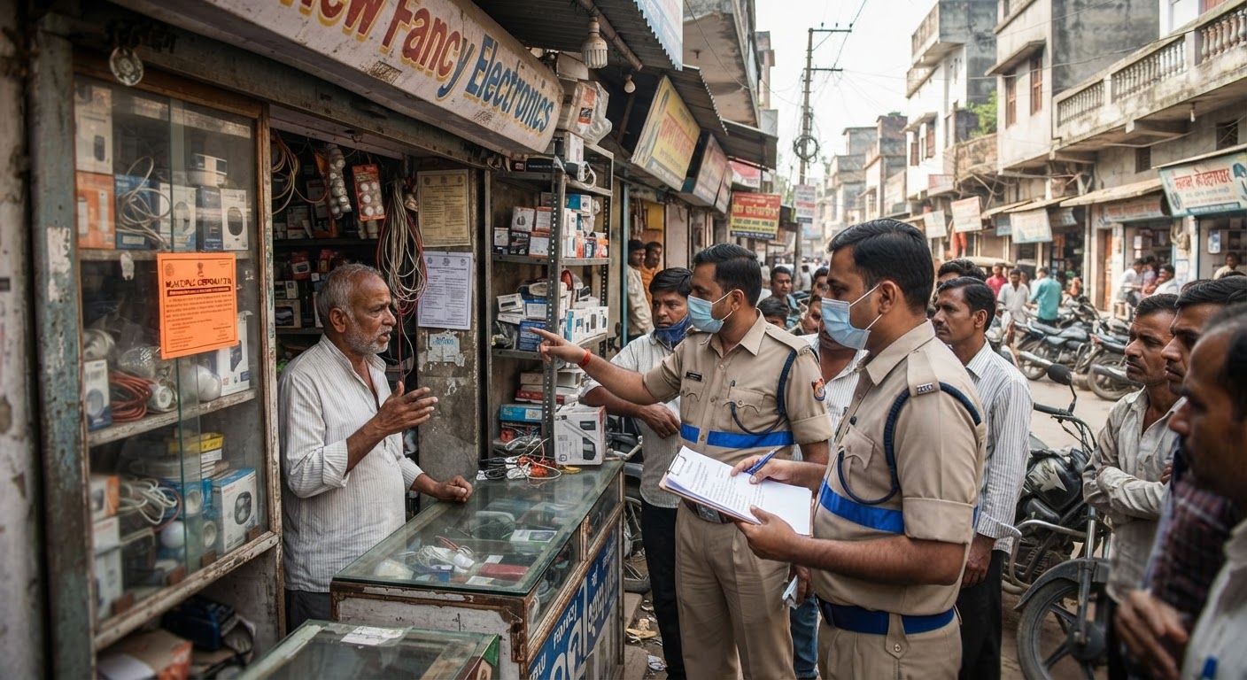 भागलपुर में प्रशासन सख्त: बिना लाइसेंस दुकानें और आवास योजना के डिफॉल्टरों पर बड़ी कार्रवाई!