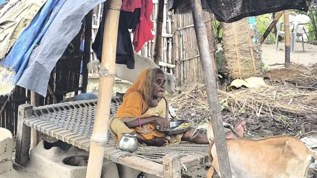 भागलपुर में गंगा का कटाव खतरनाक, जमींदारी बांध बचाने भागे लोग