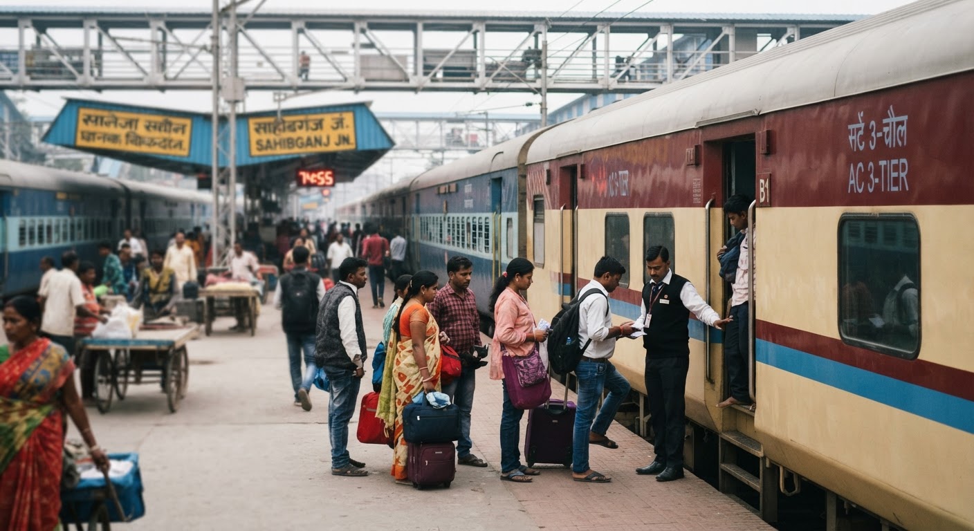 साहिबगंज-हावड़ा एक्सप्रेस में जुड़ेगा एसी कोच, यात्रियों को मिलेगी राहत