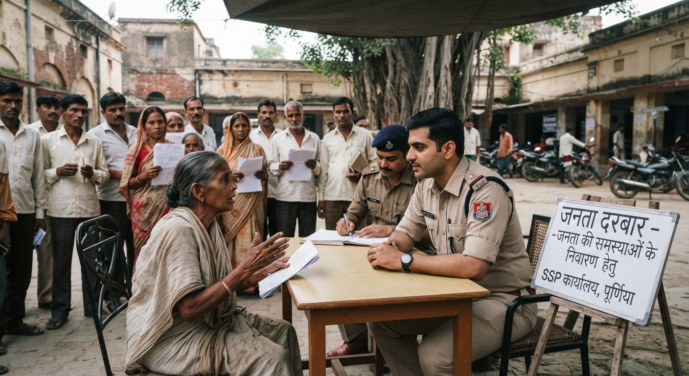 पूर्णिया SSP के दरबार में अब मिलेगी शिकायतों की तुरंत सुनवाई; जानें क्या है नया नियम