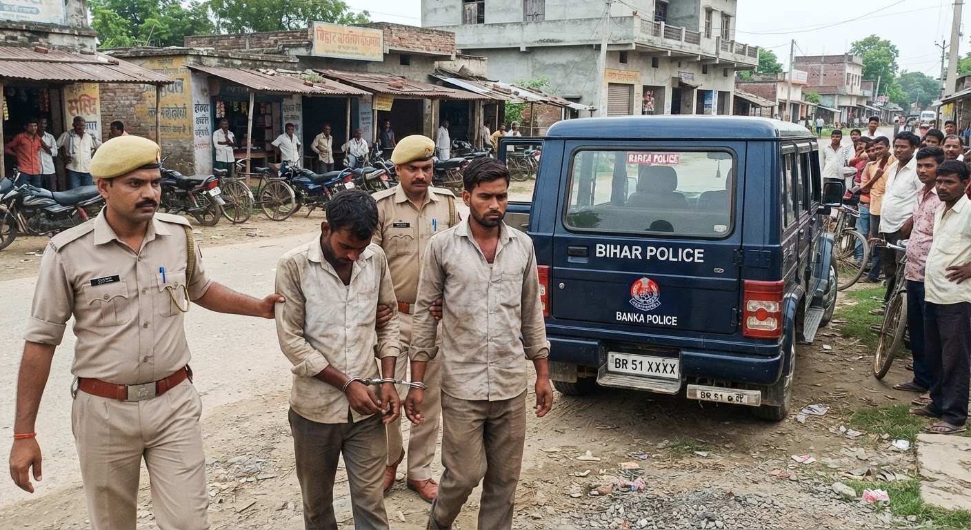बांका: सुइया पुलिस की बड़ी कार्रवाई, शराब और अपराध के खिलाफ अभियान में दो लोग गिरफ्तार