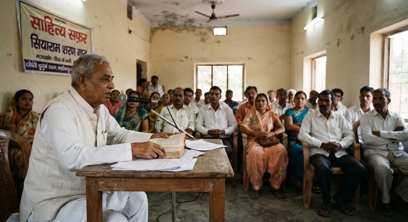 नाथनगर में साहित्य सफर ने मनाई सियाराम शरण गुप्त की 131वीं जयंती