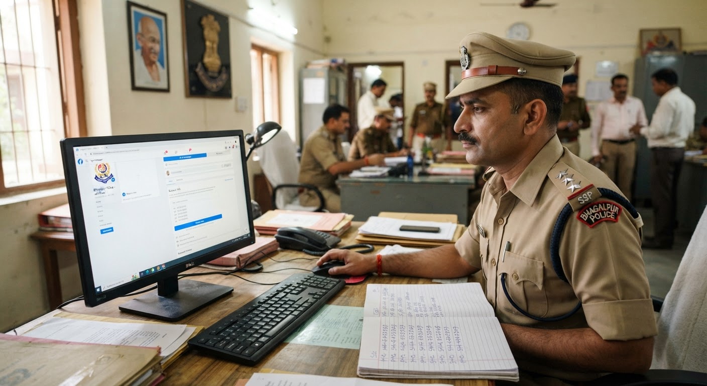 भागलपुर पुलिस ने सोशल मीडिया पर जारी किए नए मोबाइल नंबर