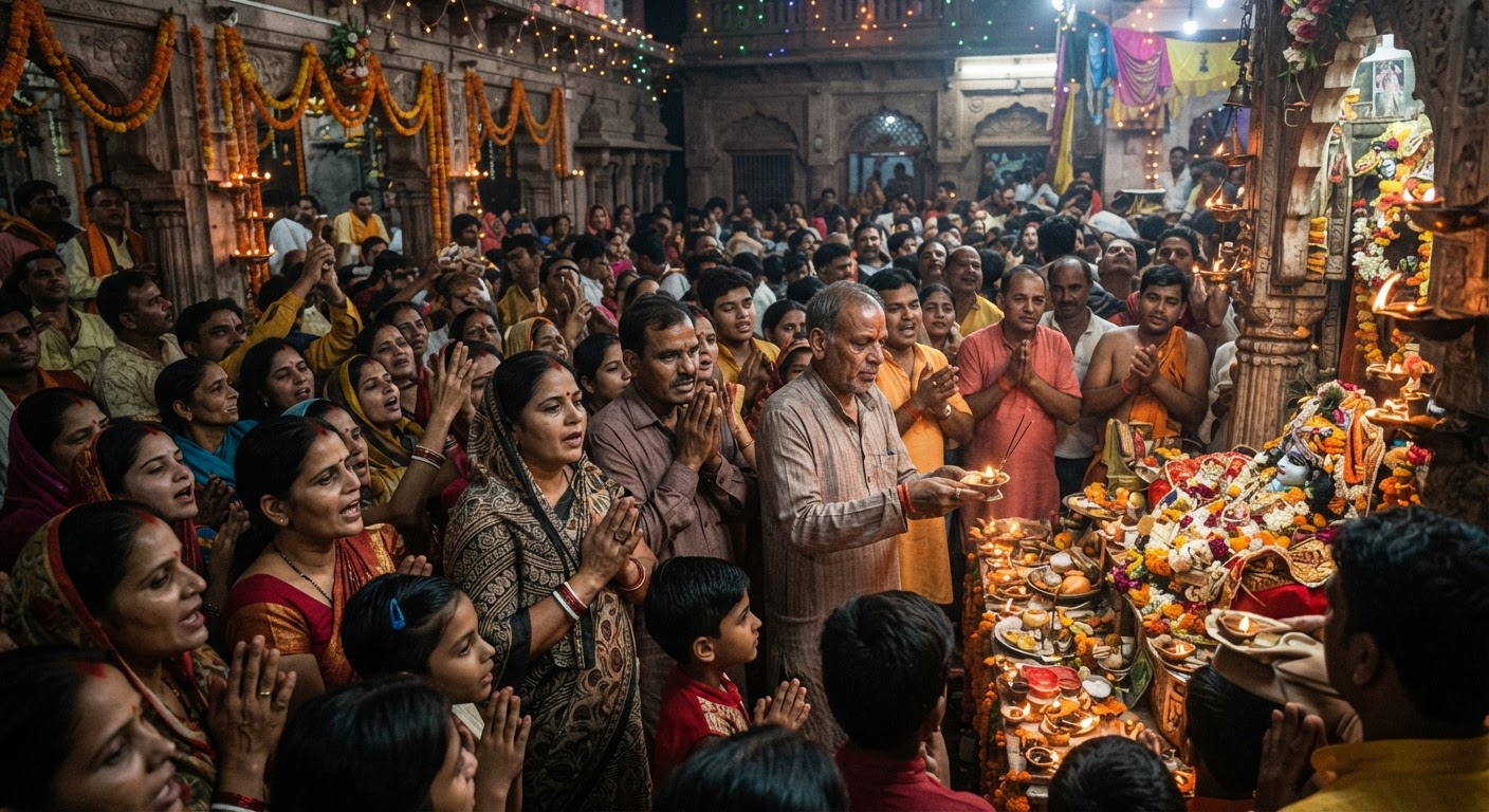 शाम-ए-खास! भागलपुर में धूमधाम से मने कृष्ण जन्माष्टमी, मंदिरों में गूंजे जयकारे