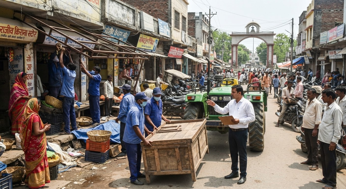 लखीसराय में नगर परिषद का बड़ा अभियान, जानिए क्या हटा