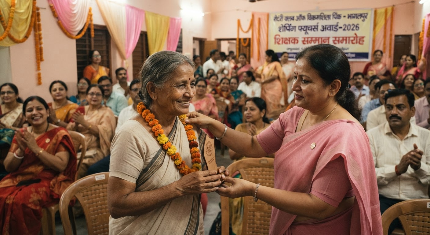 भागलपुर में रोटरी क्लब ने किया शिक्षकों का सम्मान, जाने पूरी खबर