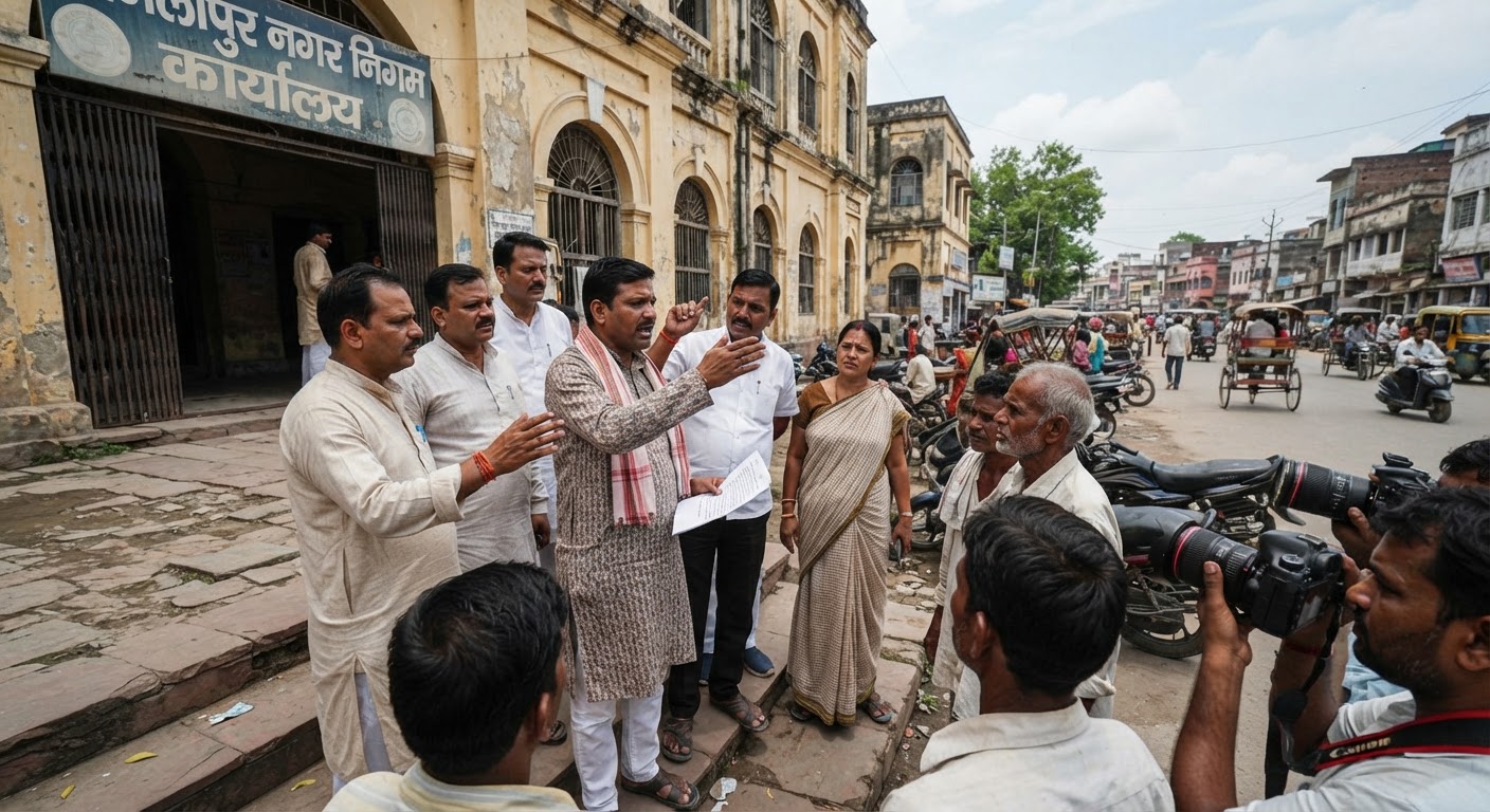 भागलपुर नगर निगम में गड़बड़ी पर लोकायुक्त जांच की बड़ी मांग