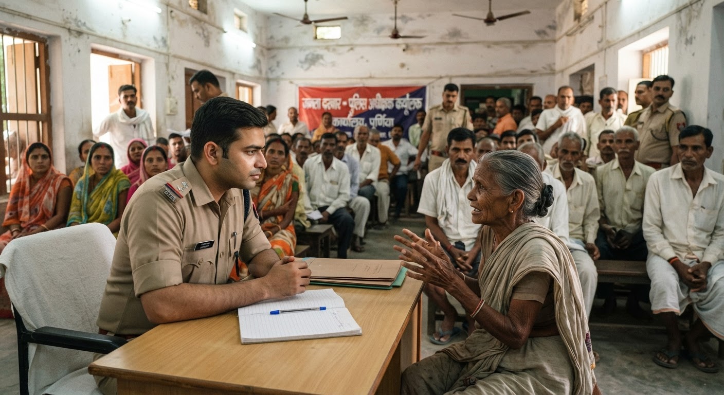 पूर्णिया में जनता दरबार शुरू: अब पुलिस और जमीन के मामलों का होगा समाधान