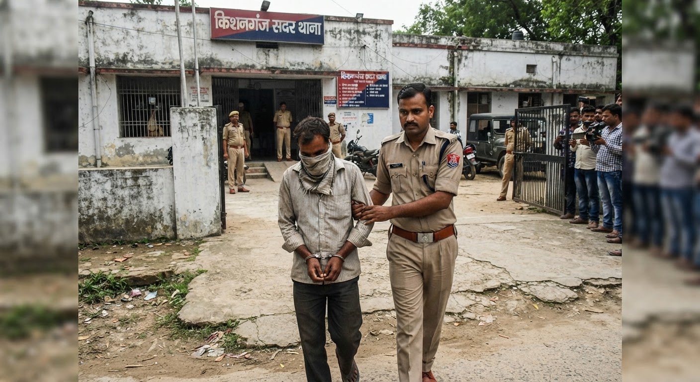 किशनगंज में छह साल की बच्ची से छेड़छाड़, आरोपी गिरफ्तार
