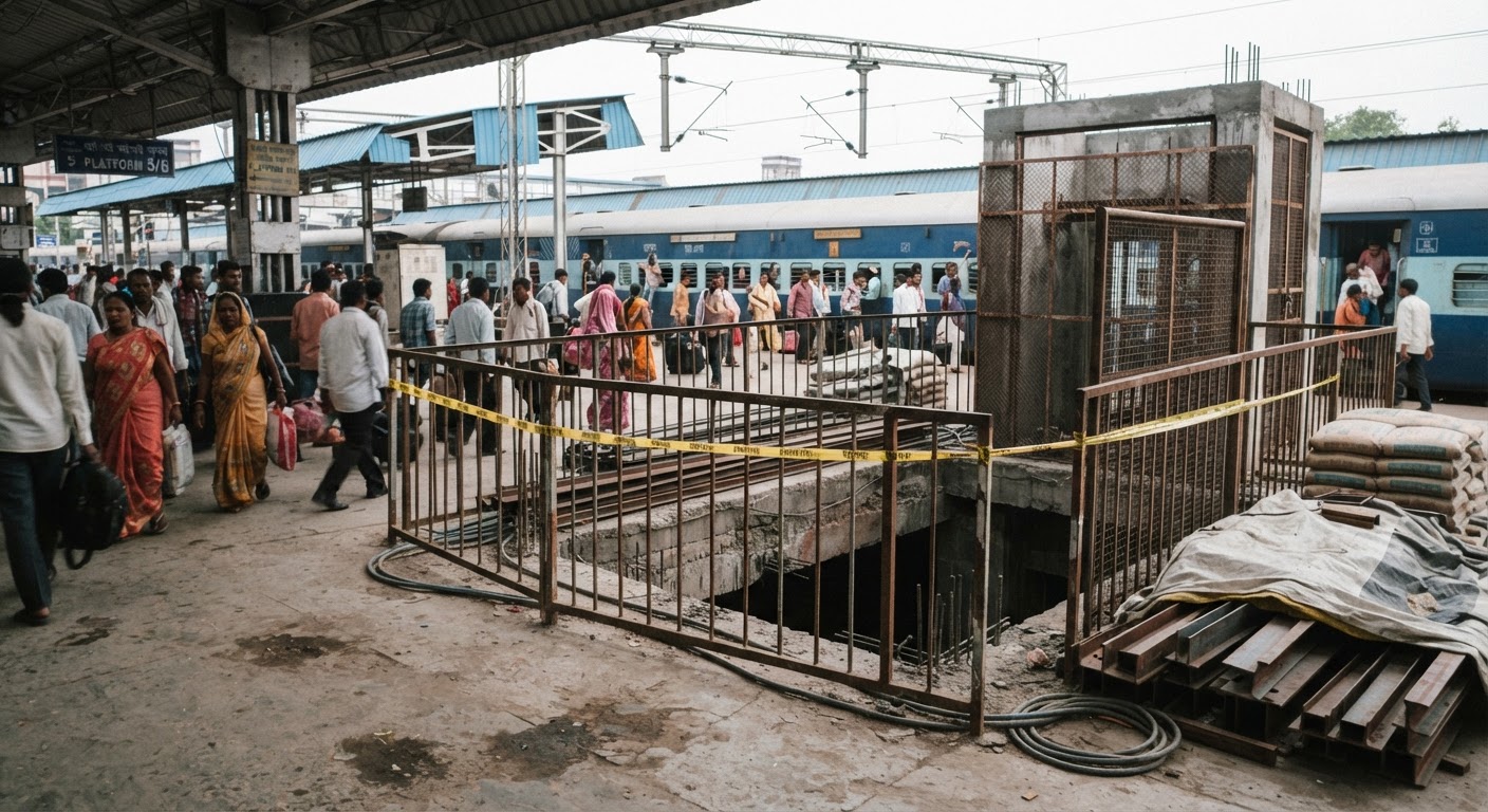किul जंक्शन पर लिफ्ट का काम रुका, जानिए क्या है वजह