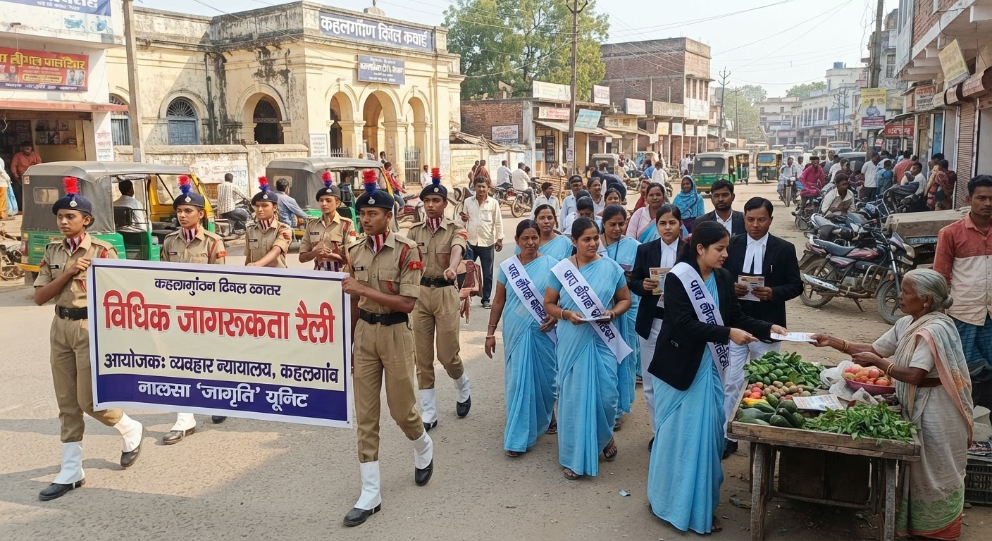 कहलगांव में निकली कानूनी जागरूकता रैली, जानिए क्या है खास