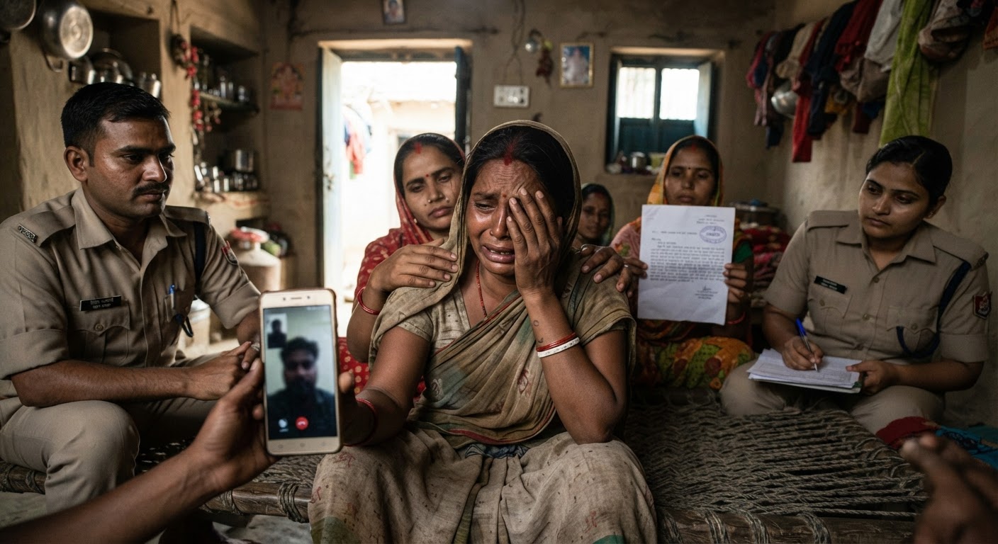बिहपुर में नाबालिग छात्रा का अपहरण, वीडियो कॉल पर मिला जान से मारने की धमकी