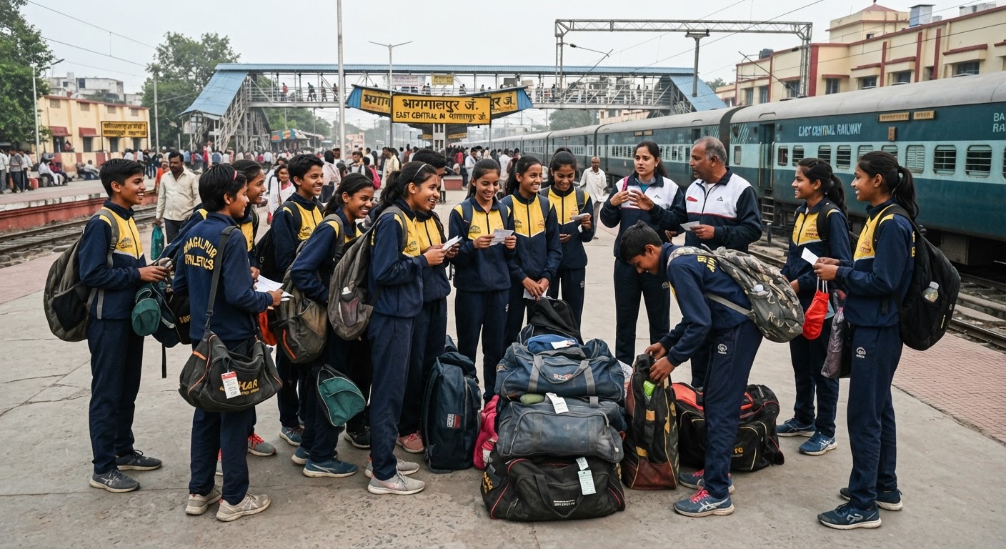 भागलपुर से 15 खिलाड़ी लेंगे पटना की एथलेटिक्स प्रतियोगिता में हिस्सा