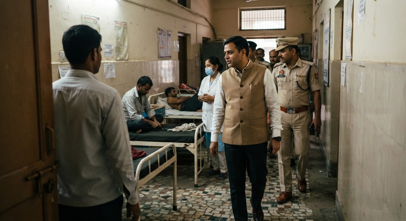 किशनगंज में डीएम और एसपी का औचक निरीक्षण, जानिए क्या दिए निर्देश