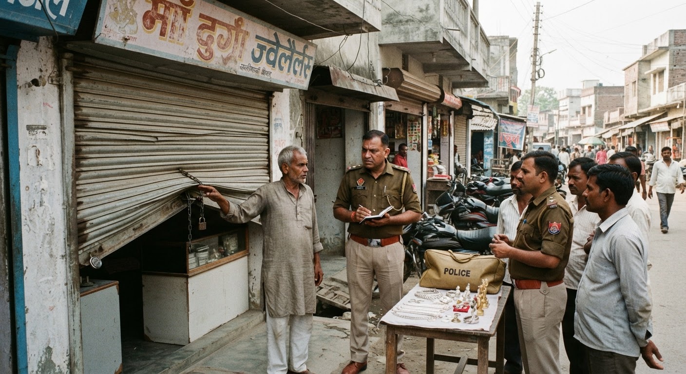 कटिहार में बड़ी चोरी का खुलासा, पुलिस ने चांदी के बर्तन और 5 चोरों को पकड़ा