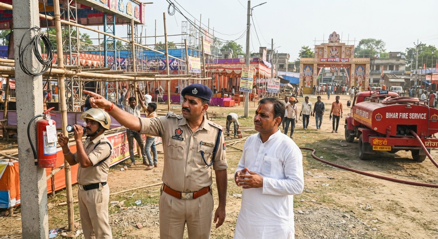 पूर्णिया में महा गणपति मेला, प्रशासन ने सुरक्षा के कड़े इंतजाम किए