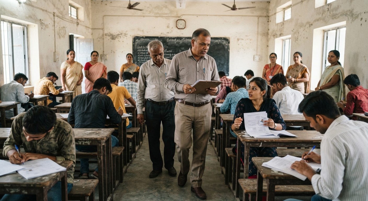 पूर्णिया यूनिवर्सिटी ने भागलपुर और कटिहार परीक्षा केंद्रों पर की छापेमारी