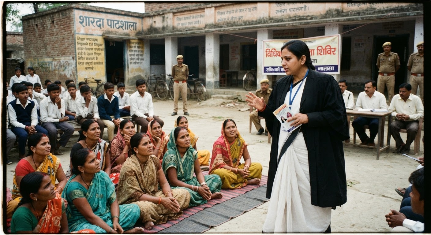 कहगांव के शारदा पाठशाला में लगी कानूनी जानकारी क्लास, जानिए क्या कहा