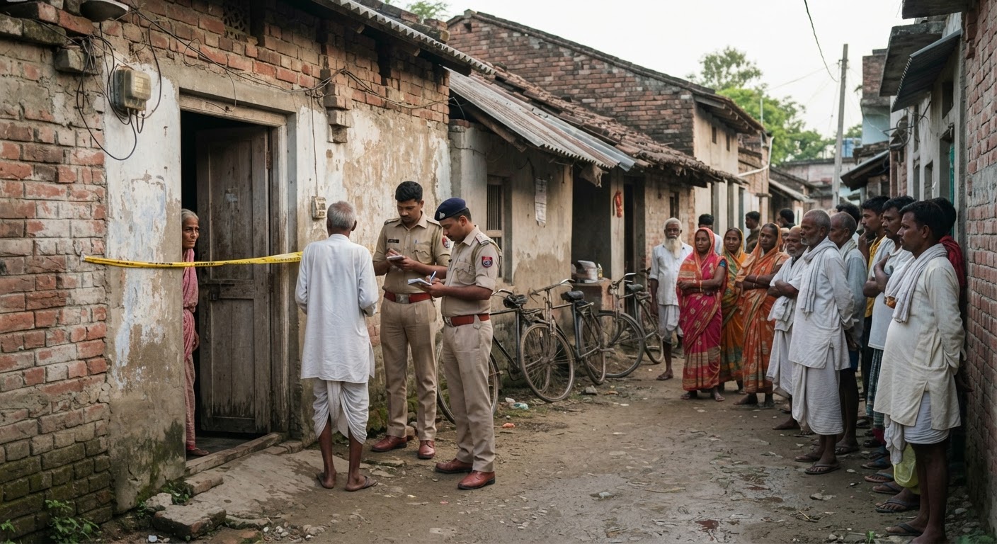 शोक! भागलपुर में घर के अंदर मिला बुजुर्ग महिला का 8 दिन पुराना शव