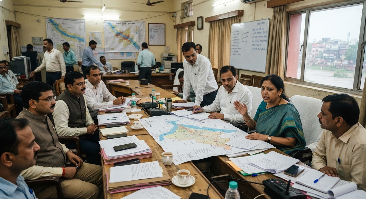 गंगा का जलस्तर बढ़ने पर भागलपुर नगर निगम ने की आपात बैठक