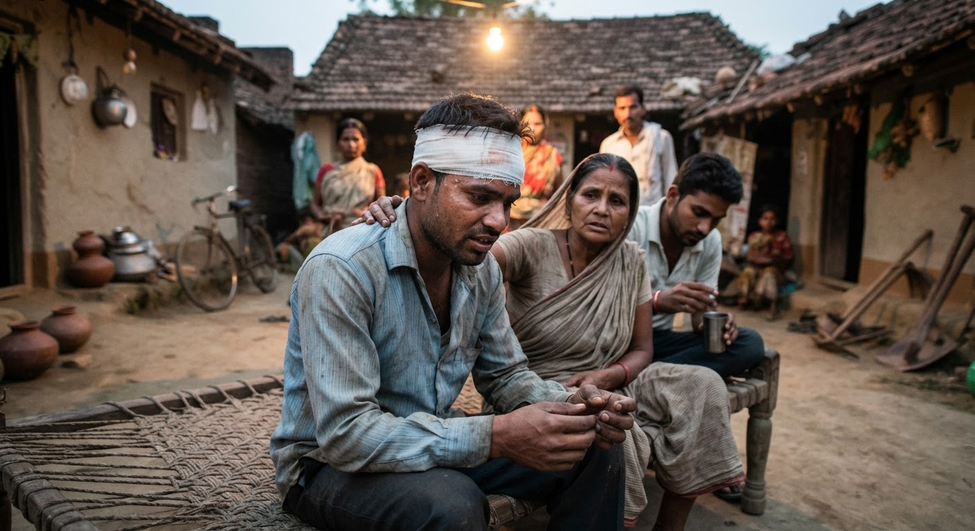 भागलपुर में पुरानी रंजिश पर खूनी हमला, युवक घायल