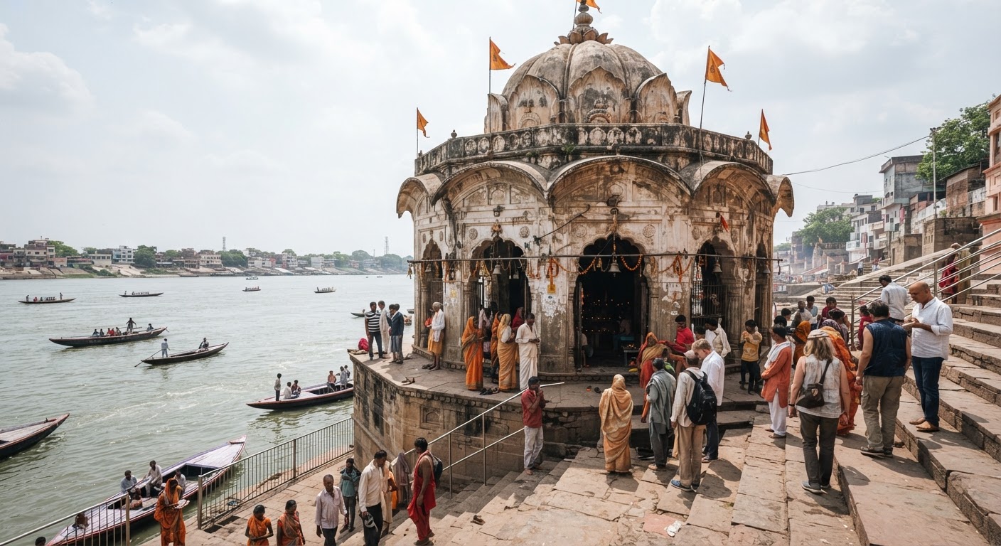अद्भुत! भागलपुर का ऐतिहासिक अष्टकोणीय राधा-कृष्ण मंदिर