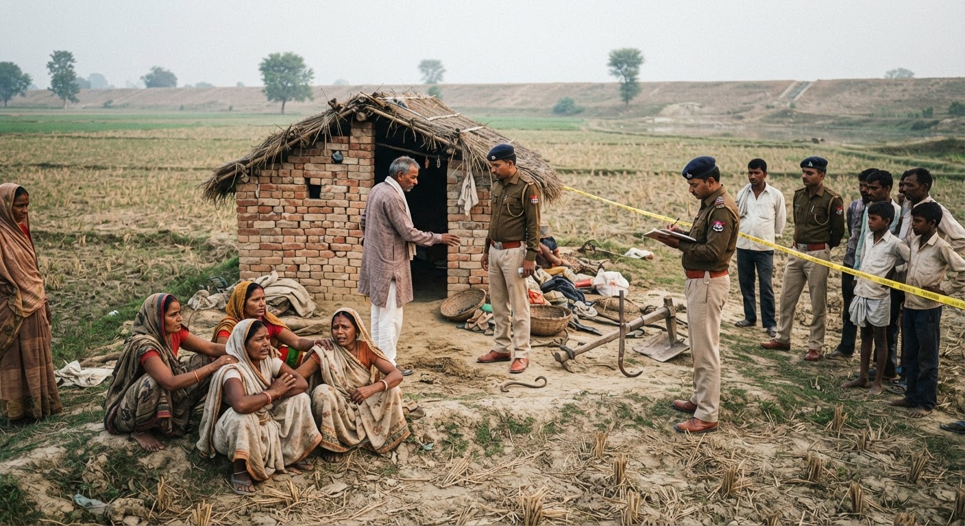 जमीन के रास्ते को लेकर खूनी संघर्ष, भागलपुर में किसान की बेरहमी से हत्या