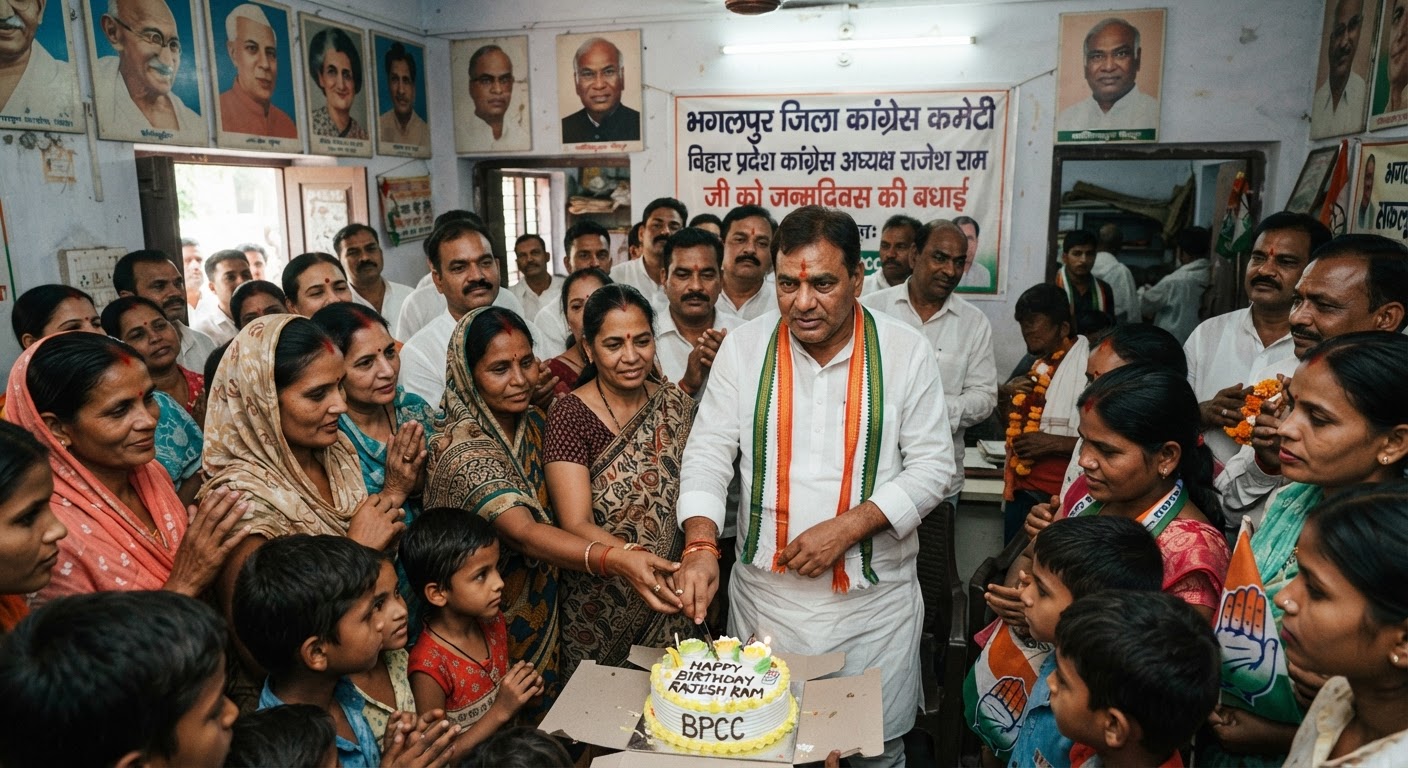भागलपुर में मनी राजेश राम की बर्थडे पार्टी, जानिए क्या है अंदरूनी सियासत का हाल