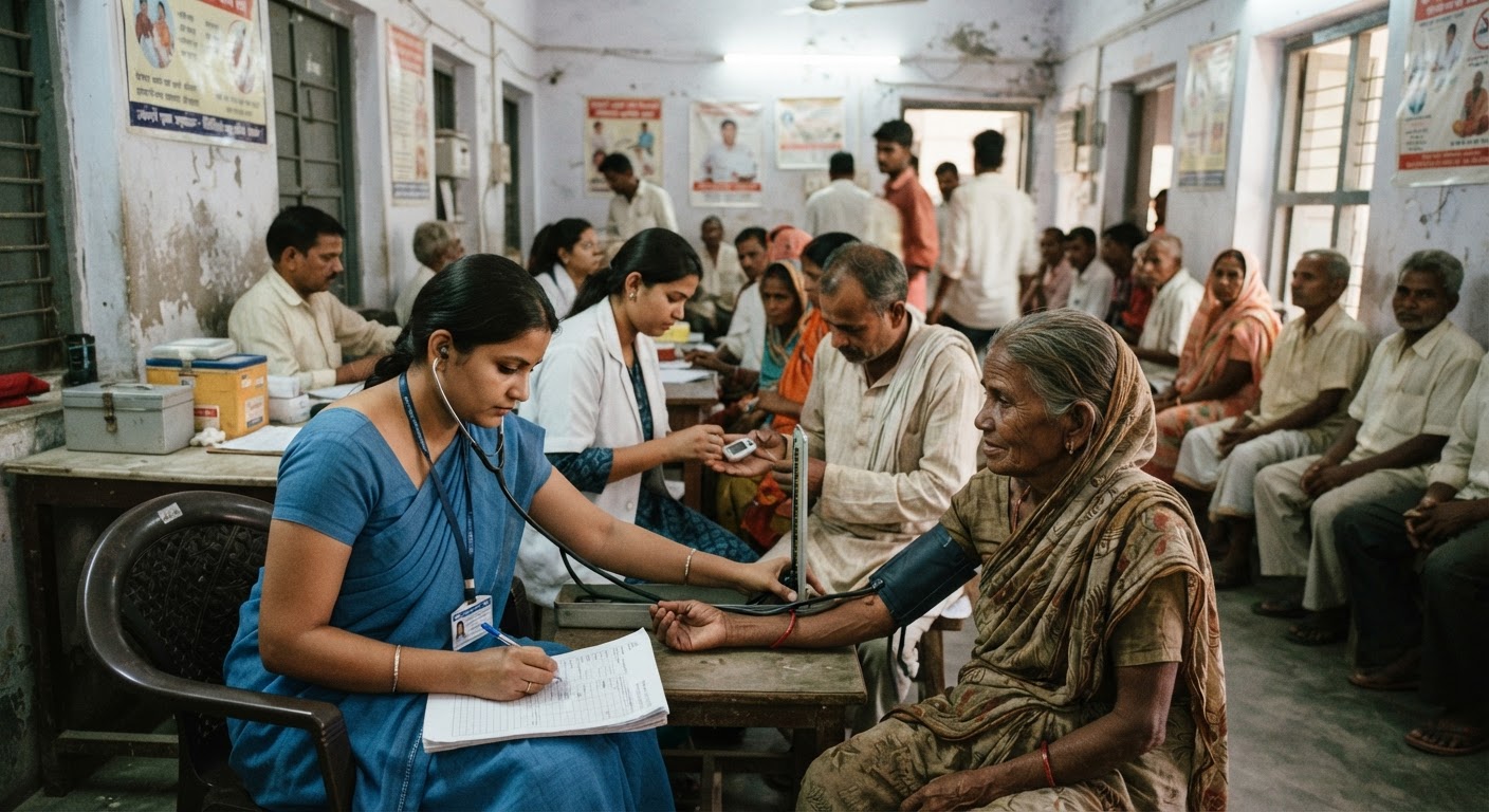 भागलपुर के शहरी स्वास्थ्य केंद्रों में रोजाना 200 लोगों की होगी एनपीडी जांच