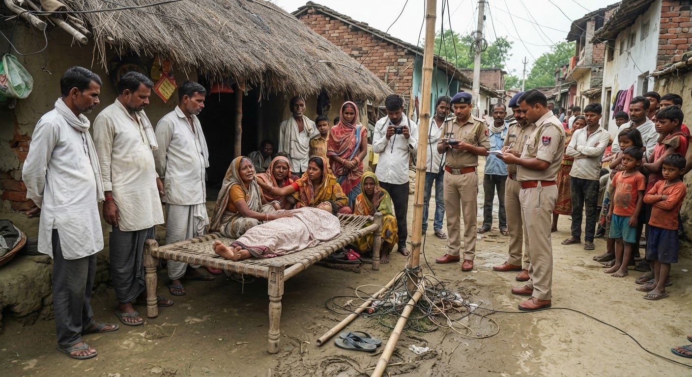 बड़ी खबर: भागलपुर में करंट लगने से 20 साल के युवक की दर्दनाक मौत