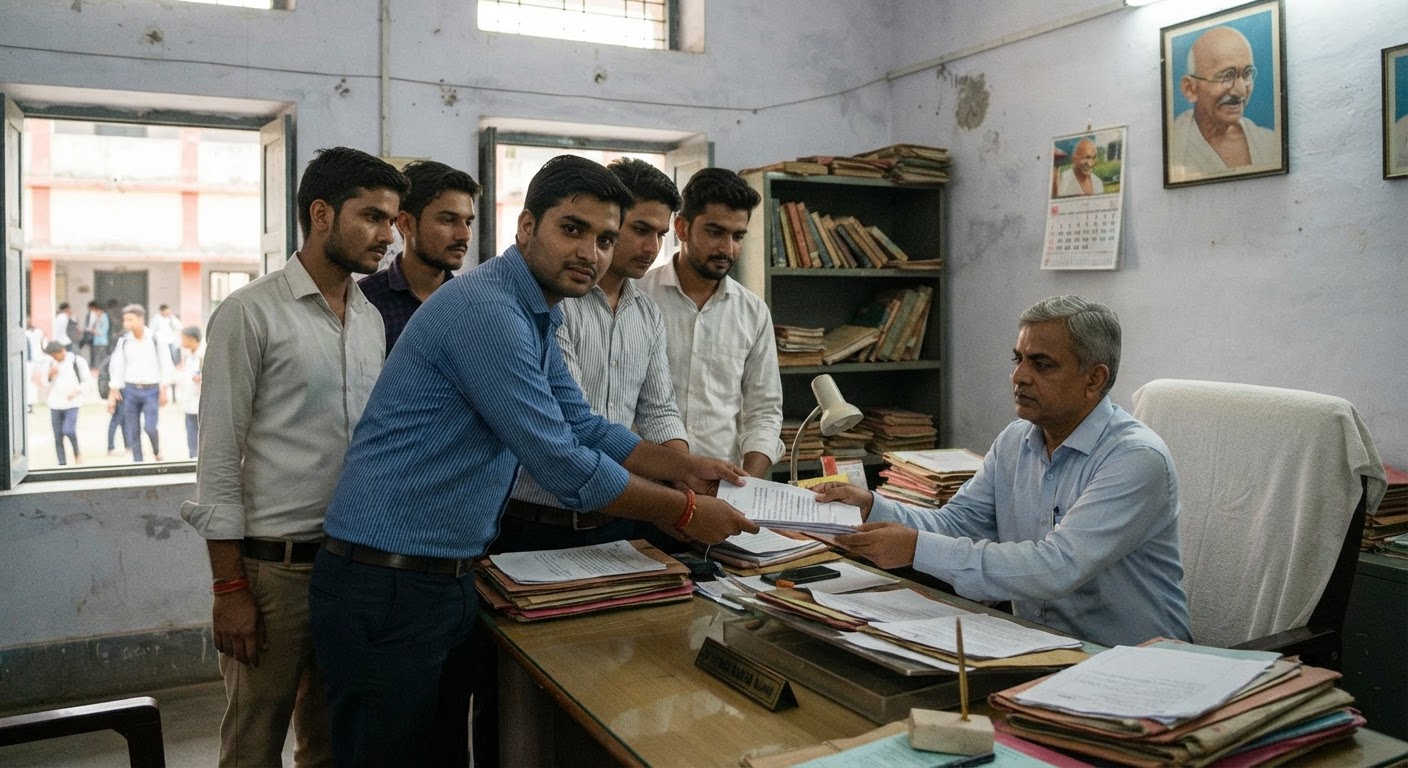 नारायणपुर: जय प्रकाश कॉलेज में एबीवीपी ने सात सूत्री मांग को लेकर सौंपा ज्ञापन