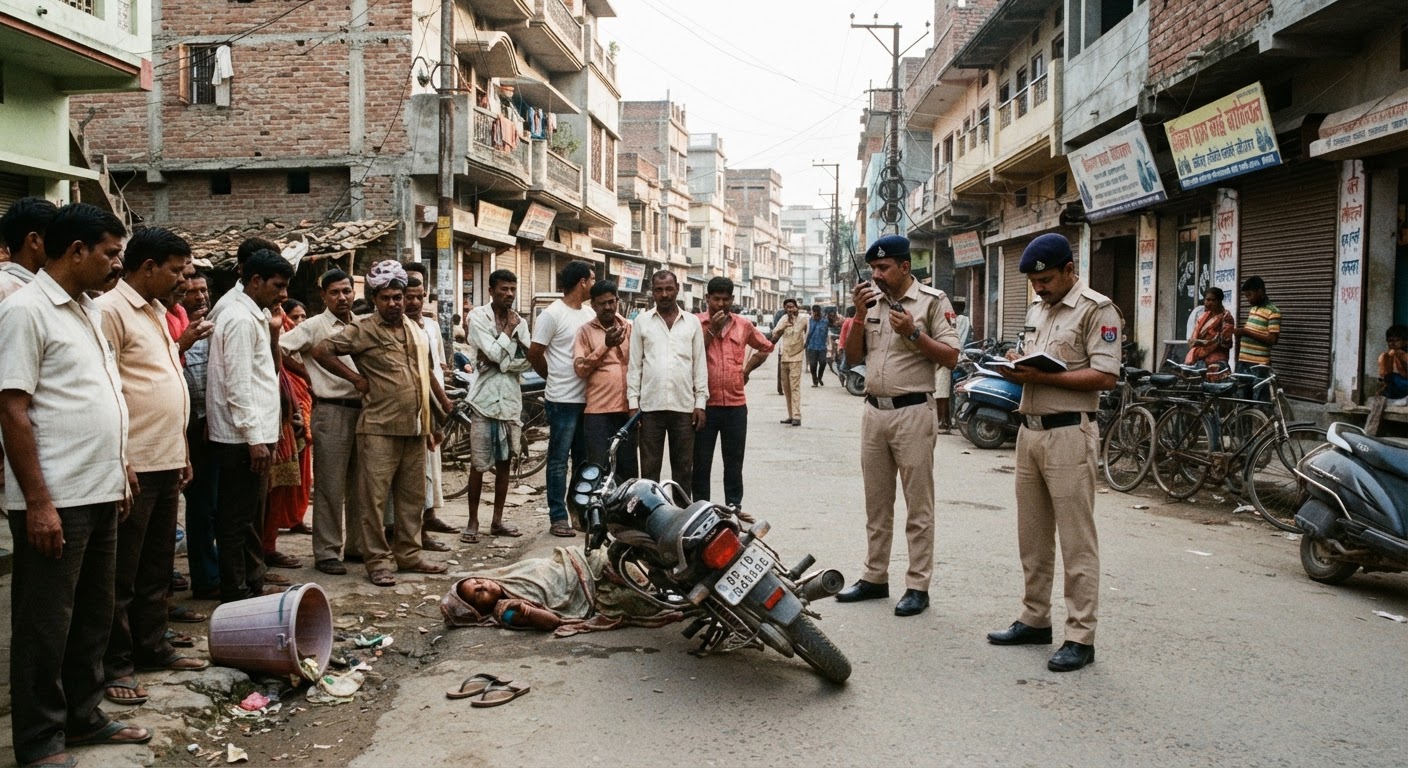 दर्दनाक हादसा! भागलपुर में बाइक की टक्कर से महिला की मौत
