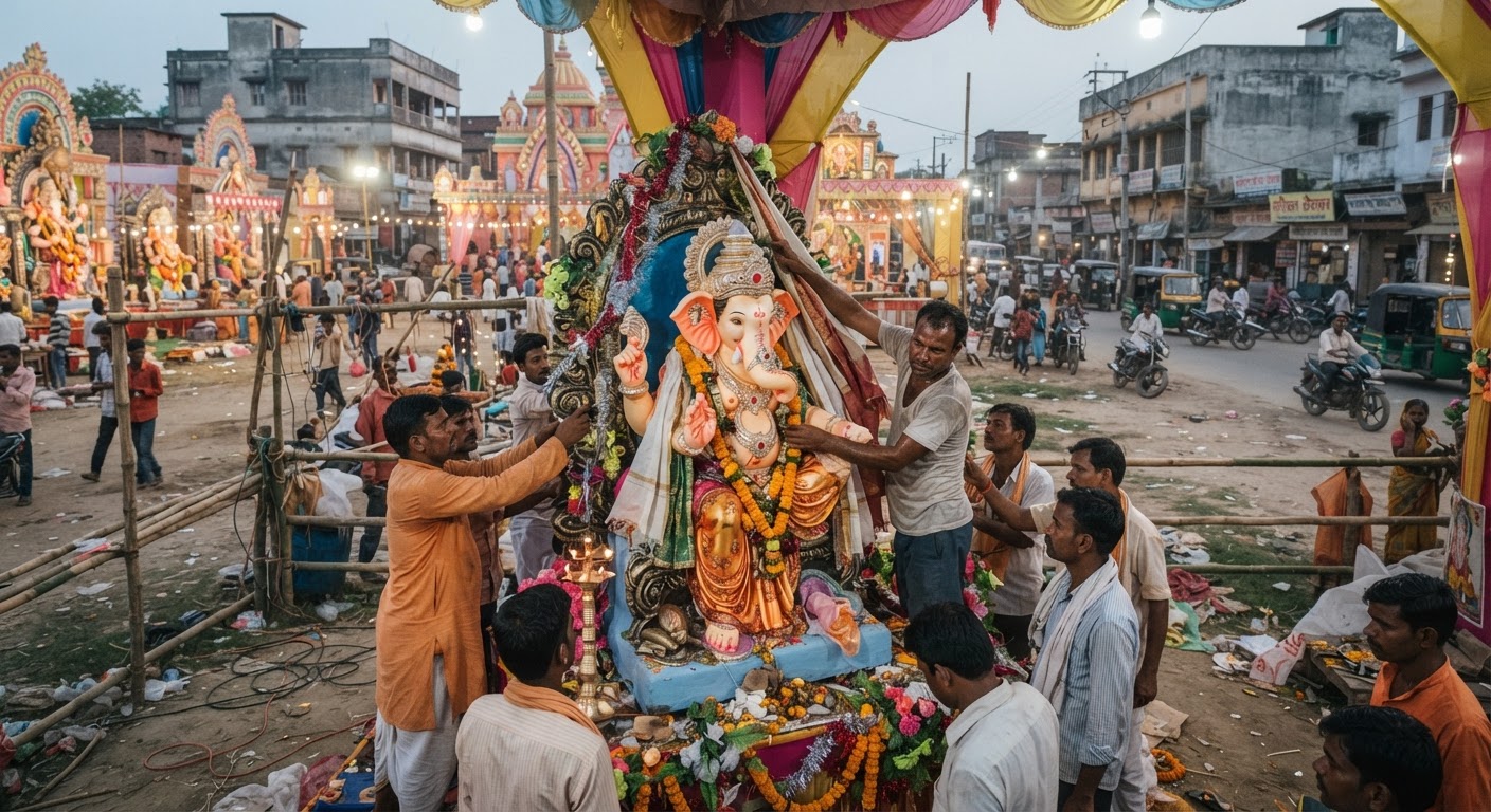कटिहार में सोमवार से गणेश उत्सव: जानिए पूजा का शुभ मुहूर्त और खास बातें