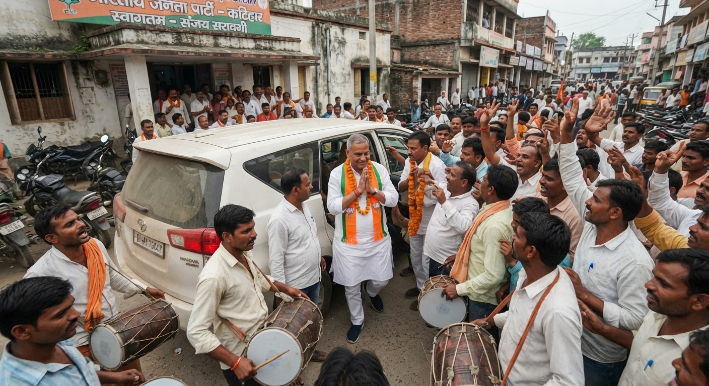 बिहार भाजपा प्रदेश अध्यक्ष संजय सरावगी का कटिहार दौरा