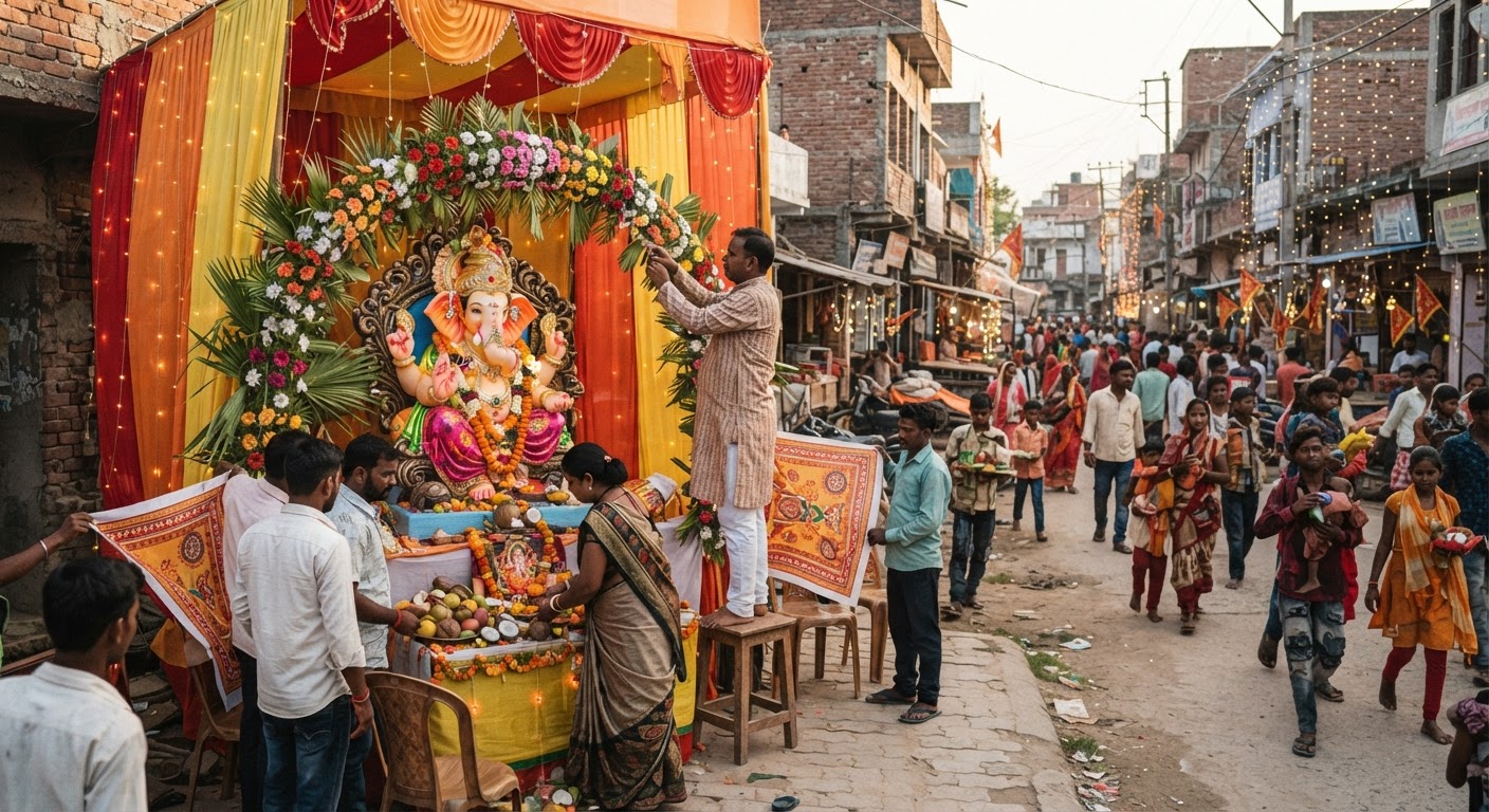 सहरसा में गणेश चतुर्थी का धमाकेदार जश्न, जानिए दो दिनों के सांस्कृतिक कार्यक्रम की पूरी खबर!