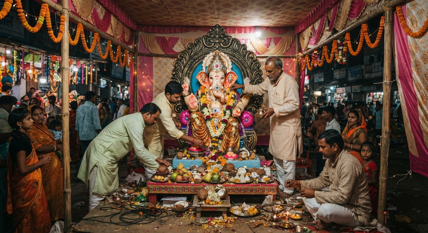 भागलपुर में गणेश चतुर्थी की भव्य तैयारी पूरी, जानें कहां सजे पंडाल