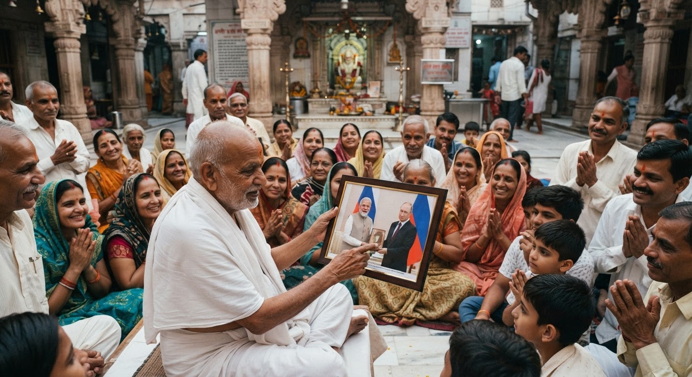 भागलपुर जैन समाज ने पीएम मोदी द्वारा रूसी राष्ट्रपति पुतिन को तिरukkural भेंट करने पर जताई खुशी
