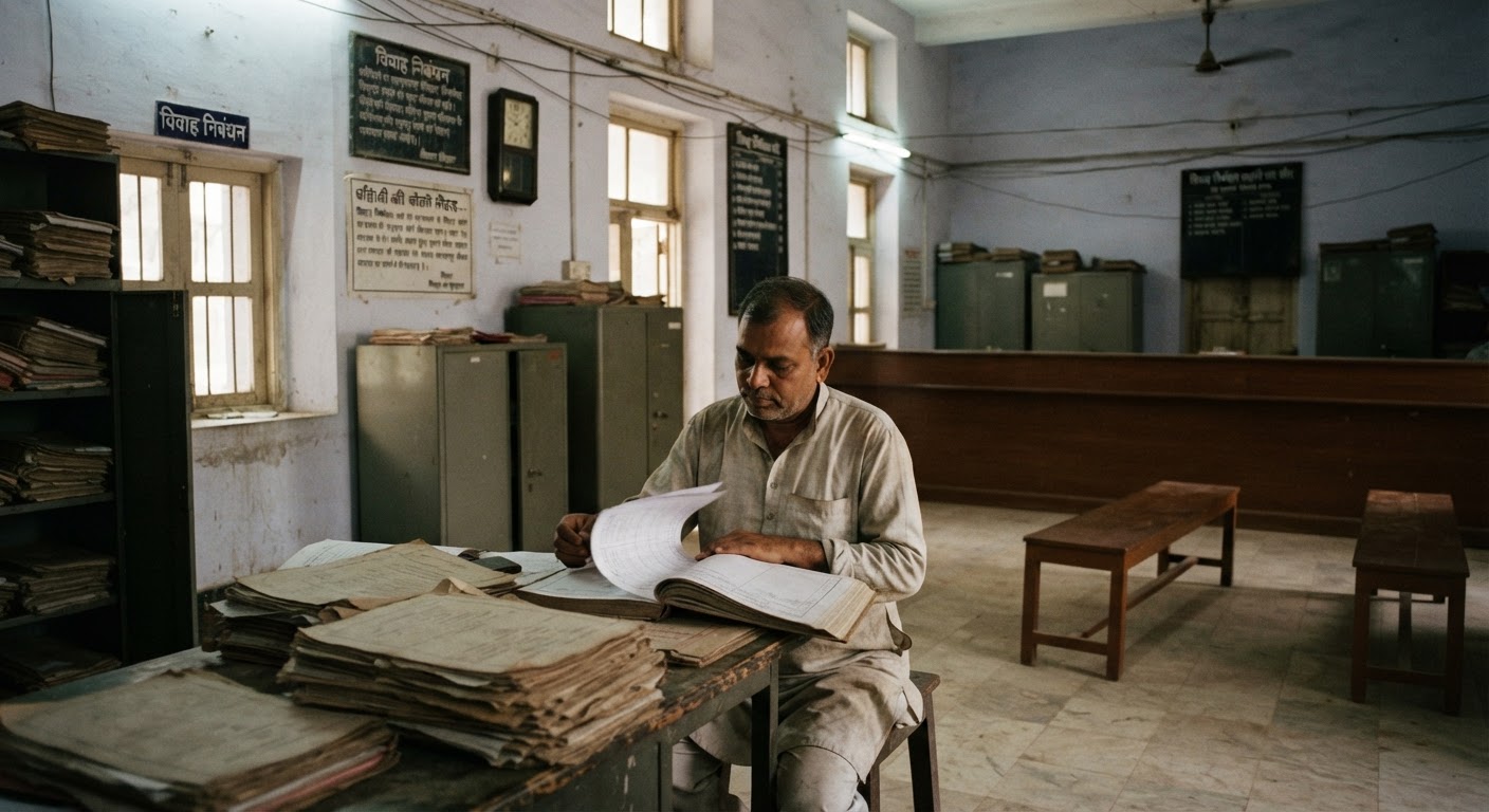 भागलपुर में हैरान करने वाली सच्चाई: हजारों शादियां लेकिन रजिस्ट्रेशन सौ से भी कम