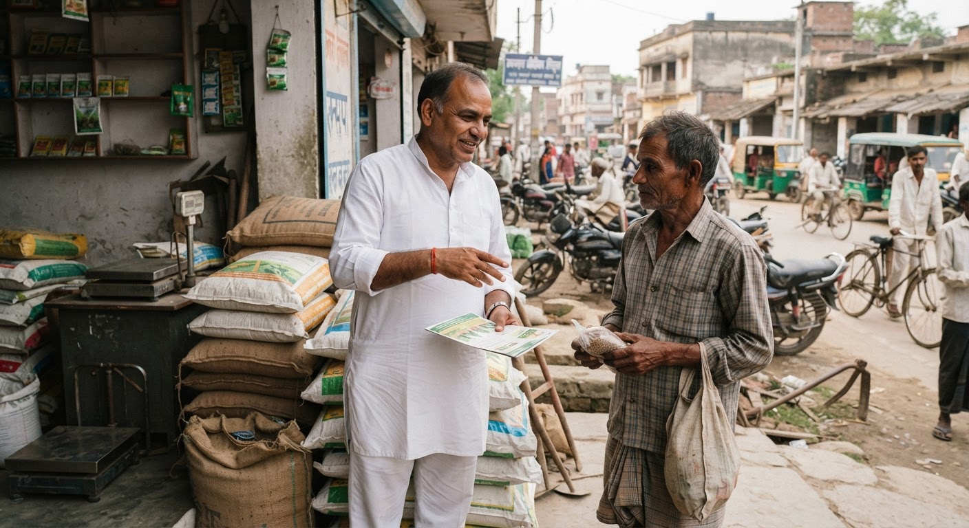 भागलपुर में हीरा कुमार सिंह बने फुटकर उर्वरक और किसान कल्याण फाउंडेशन के जिला अध्यक्ष