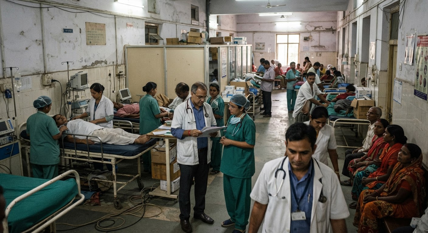 भागलपुर के JLNMCH में अब एक ही जगह मिलेंगी दवा और सर्जरी की इमरजेंसी सेवाएं