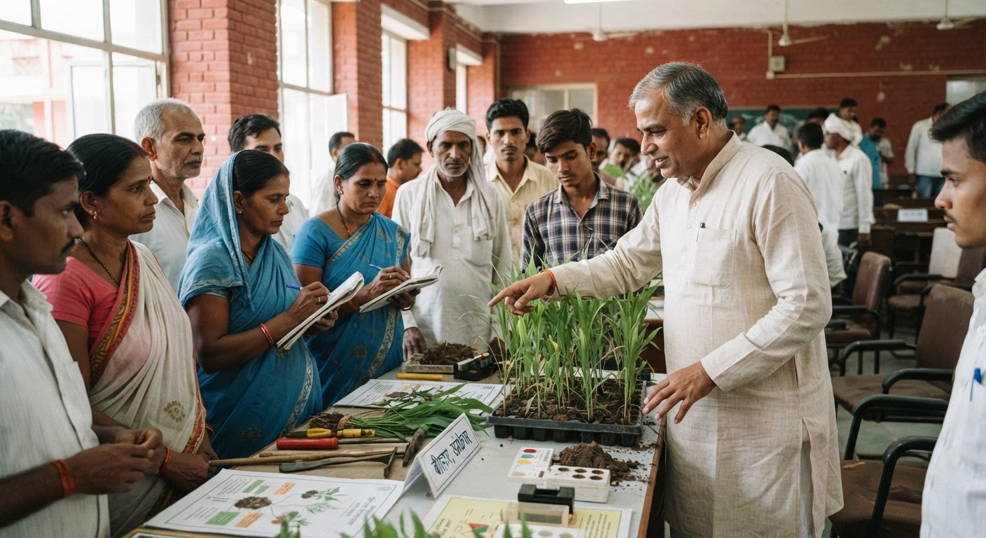 बिहार कृषि विश्वविद्यालय सबौर में विकसित भारत @ 2047 पर खास कार्यशाला