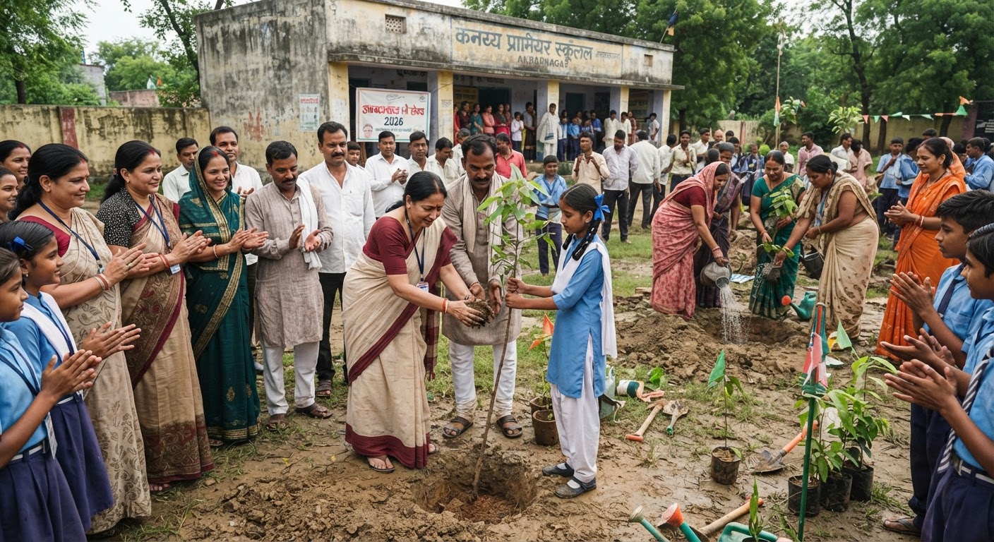 अकबरनगर में हुआ शानदार पौधारोपण, जानिए स्वच्छता ही सेवा अभियान की खास बातें
