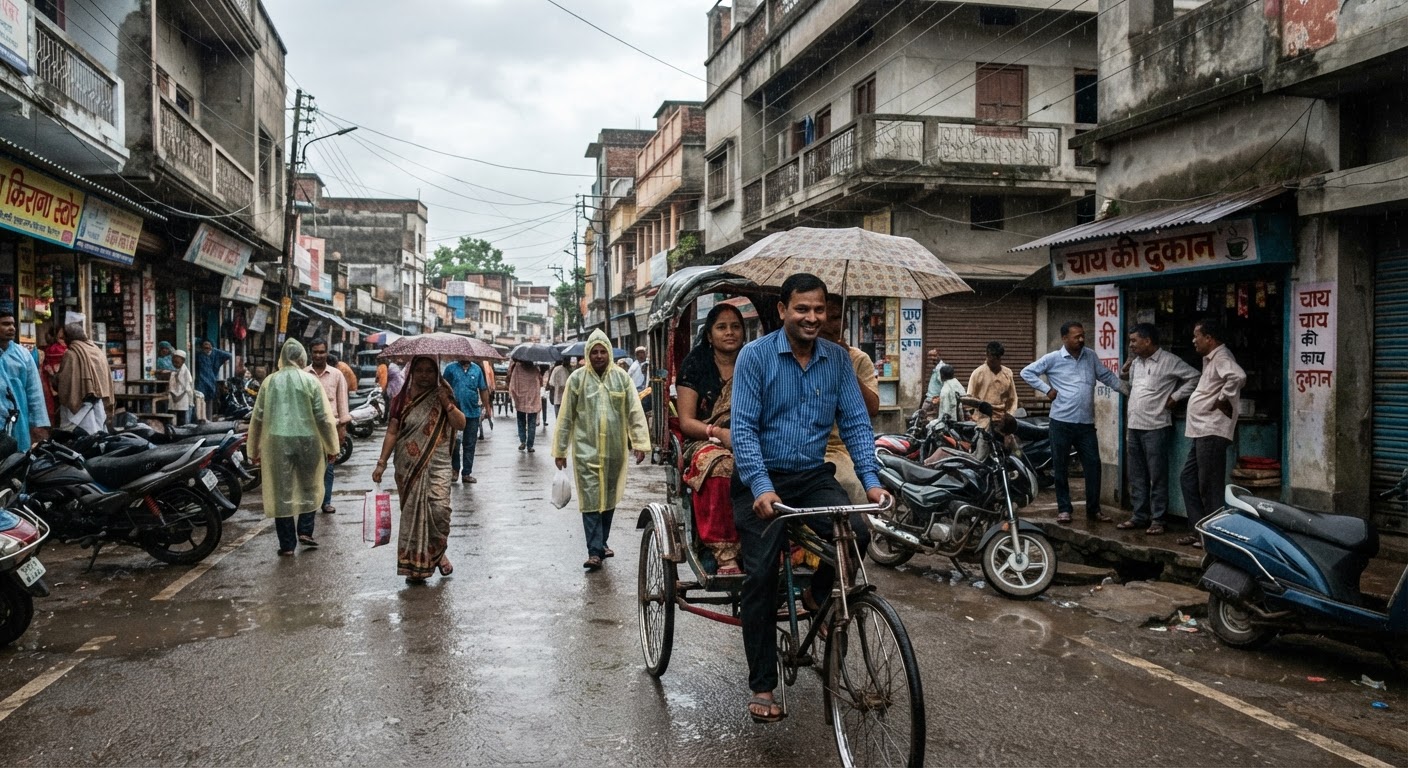 भागलपुर में बारिश से राहत, आगे भारी बारिश का अलर्ट