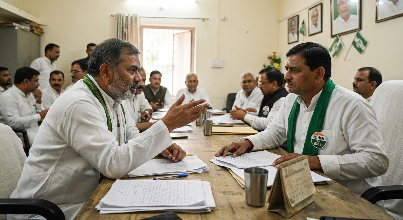 भागलपुर के पूर्व जिलाध्यक्ष सुड्डू साई ने जेडीयू नेतृत्व से की खास मुलाकात
