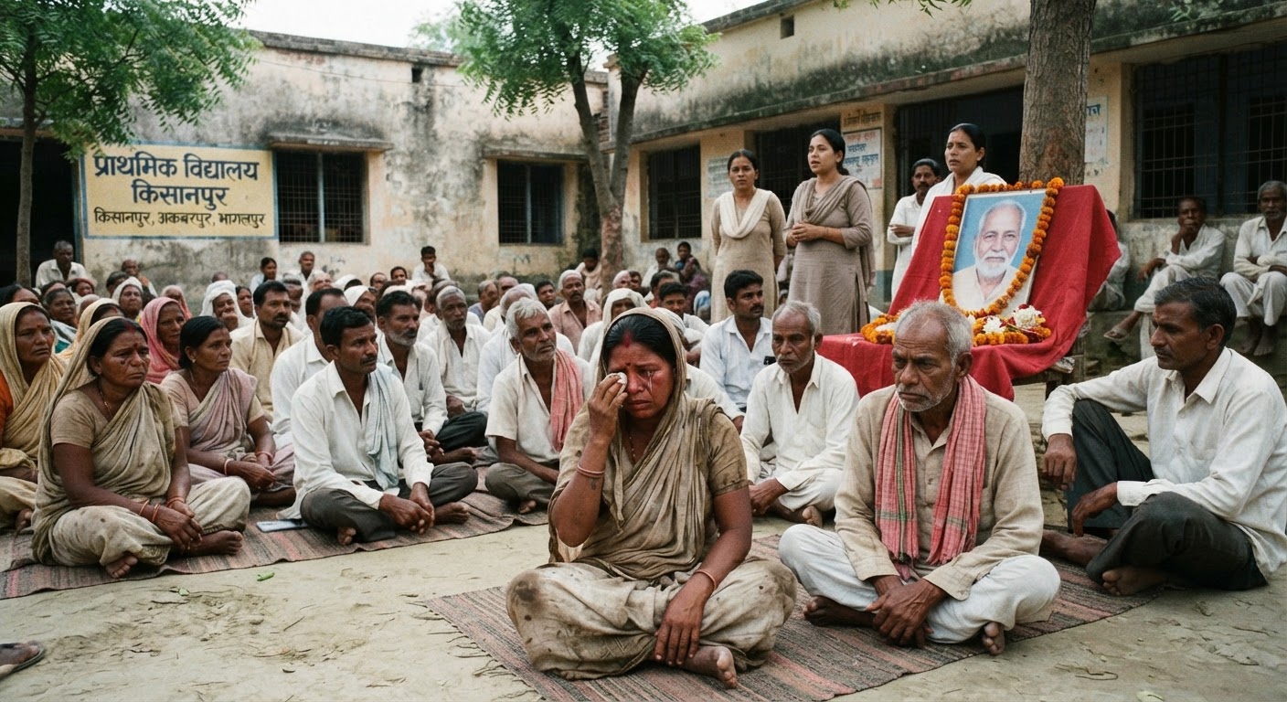 अकबरपुर में कॉमरेड चंद्रगुप्त आजाद को दी गई श्रद्धांजलि